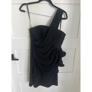 Phoebe Couture  Black Cocktail Dress Size 6